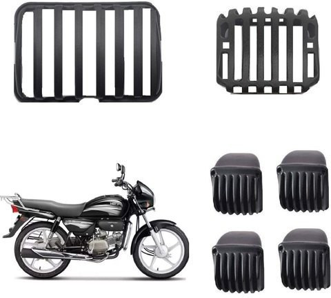 GuptaArt splendor plus pro cover grill jaali Bike Headlight Grill