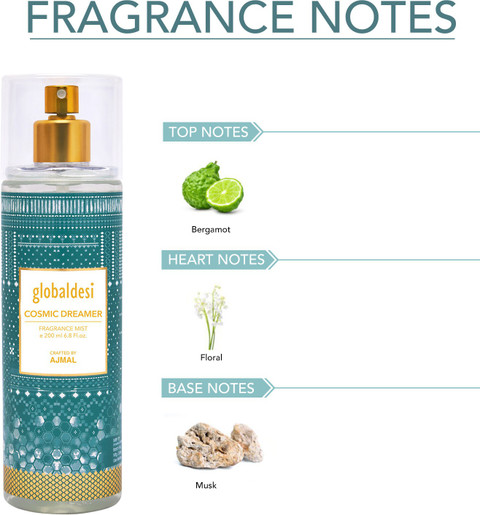 GLOBAL DESI Cosmic Dreamer Magical Maze Body Mist Each 200ML For