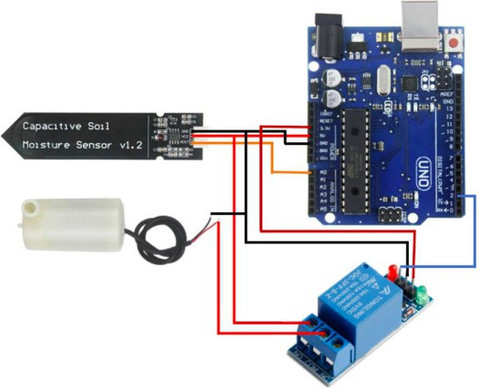ROBOTONICS INDIA Submersible mini water pump DC 3-5V for Arduino and ...