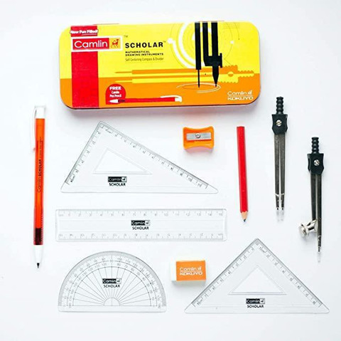 Kokuyo Camlin Scholar Geometry Box