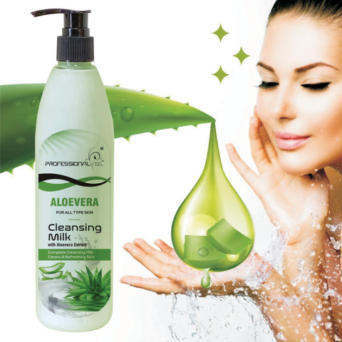 PROFESSIONAL FEEL Aloevera Cleansing Milk (Smooth Soft & Clean Skin)  Healthy & Brightening Skin Face Wash - Price in India, Buy PROFESSIONAL  FEEL Aloevera Cleansing Milk (Smooth Soft & Clean Skin) Healthy