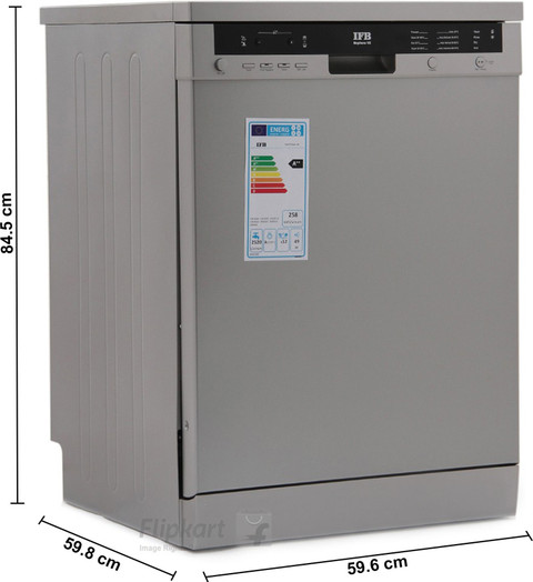 IFB Neptune VX Free Standing 12 Place Settings with Germ-Free Hygienic  Wash, Made for Indian Kitchens, Steam Drying, Energy Efficient Dishwasher