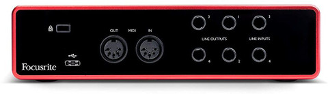 FOCUSRITE Scarlett 4i4 (3rd Gen) USB with Pro Tools, First Audio FOCUSRITE Scarlett 4i4 (3rd Gen) USB with Pro Tools, First Audio