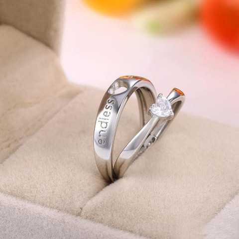 Agarwalproduct Endless Love Valentine Gifts Couple Rings Valentine