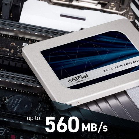 Crucial MX500 250 GB Laptop Internal Solid State Drive (SSD