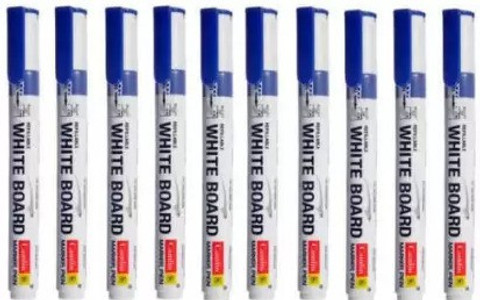 Kokuyo Camlin White Board Marker Pen Blue White