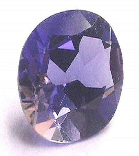 RAMA AND MOOL CHAND Neeli Iolite Lab Certified Kaka Nili Natural