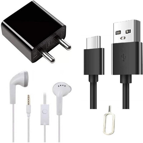 Prifakt Wall Charger Accessory Combo for Xiaomi Redmi Prime