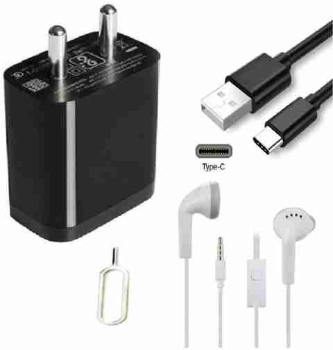 Prifakt Wall Charger Accessory Combo for Xiaomi Redmi Prime