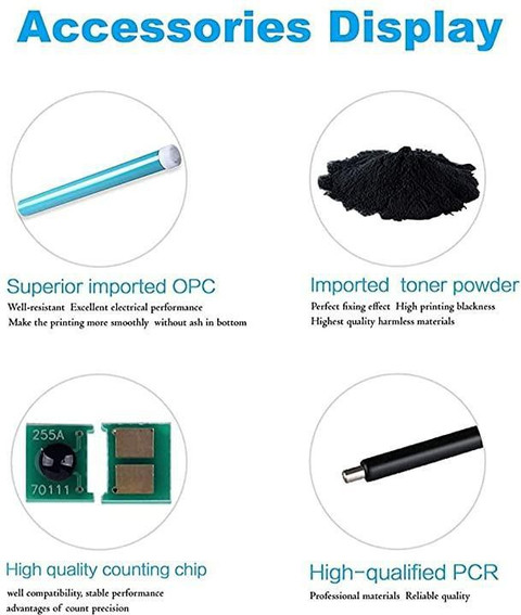 P1007 Color IMAGE PRINT 88A Toner Cartridge Compatible for HP Laser Printers P1007 ...