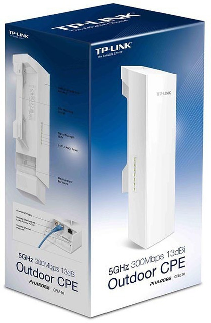 TP-Link 300 Mbps CPE510 5GHz 300Mbps 13dBi Outdoor Wireless