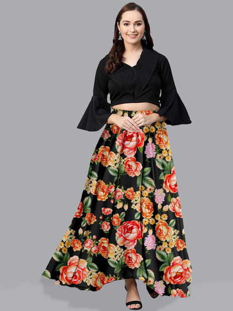bindudi Women Ethnic Top Skirt Set Buy bindudi Women Ethnic Top