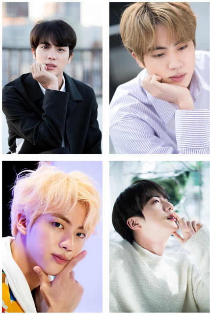 Pack of 10 BTS Member Jin Photocard set for BTS Fans | HD Quality