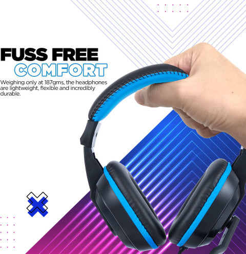 Nu Republic Viper Work N Play with Mic and Volume Control Wired