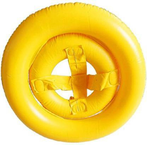 Royals Swimming Stuff for Kids (Baby Floats Yellow) Inflatable
