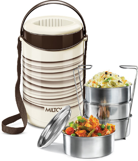 MILTON New Econa Stainless Steel Tiffin Box,
