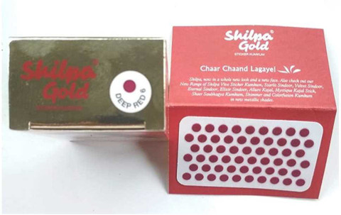 Shilpa BINDI HEAD Maroon Bindis Price in India Buy Shilpa BINDI