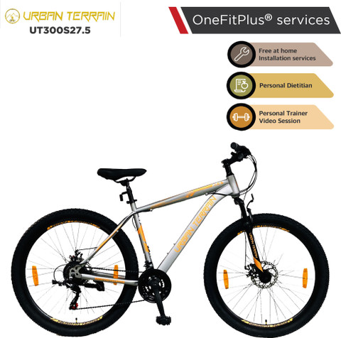 Urban Terrain Steel MTB with Installation Services