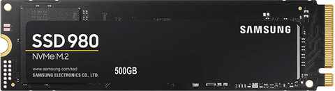 Samsung 980 500 GB Laptop, Desktop Black PCIe NVMe Internal Solid