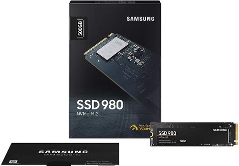 Samsung 980 500 GB Laptop, Desktop Black PCIe NVMe Internal Solid