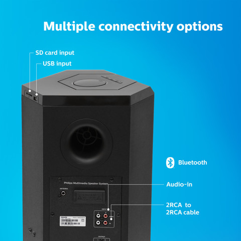 PHILIPS MMS8085B/94 Convertible 80 W Bluetooth Home Theatre