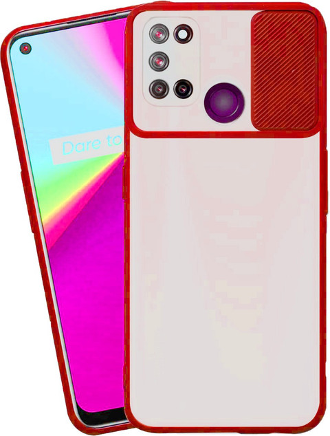 SHREEJI ENTERPRISE Back Cover for REALME 7i/C17 Camera Protection