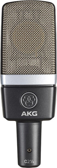 AKG C214 Recording Cardioid Microphone With Universal Shock Mount