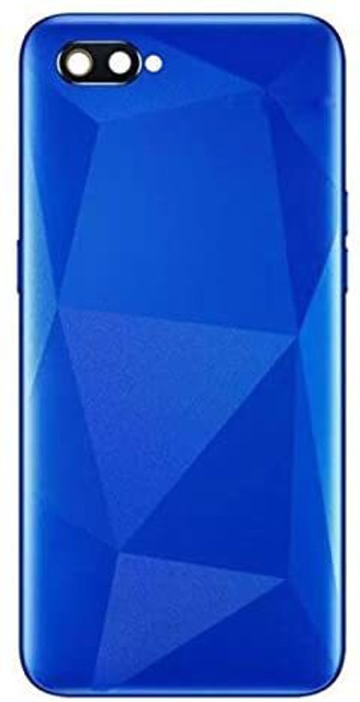 SPAREWARE® Back Panel Back Door Panel Body Cover For Realme C2 -Blue (WITH ALL LOGO)