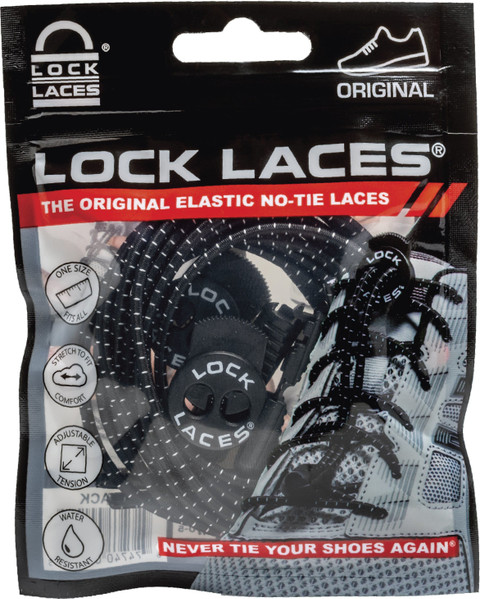 Lock Laces (Elastic No Tie Shoelaces) Lock Them Once and Break