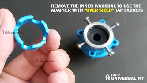 LSRP's Universal Fit Washing Machine Tap Adapter - Water Tap Faucet ...
