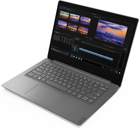 Lenovo V14 IIL Intel Core i3 10th Gen 1005G1 (4 GB/1 TB HDD/DOS) V-14 IIL  Thin and Light Laptop