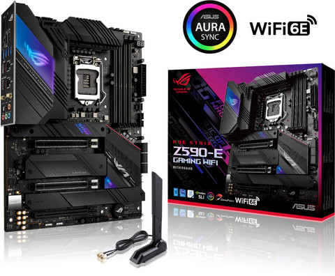 ROG Z590-E GAMING WIFI ＋ Core i7 11700K ASUS ROG STRIX Z590-E Gaming Wi-Fi LGA 1200Socket ATX Intel