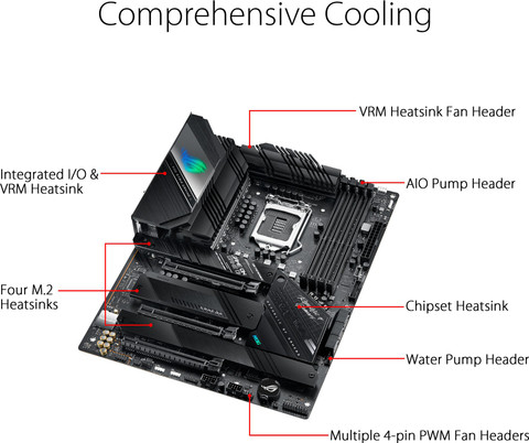 ASUS ROG STRIX Z590-F Gaming Wi-Fi LGA 1200Socket ATX Intel Z590