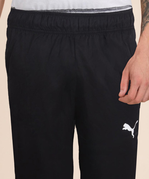 PUMA ACTIVE Woven 3/4 Pants Solid Men Black Track Pants Buy PUMA