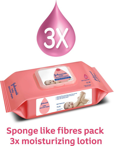 JOHNSON'S Baby Skincare Wipes