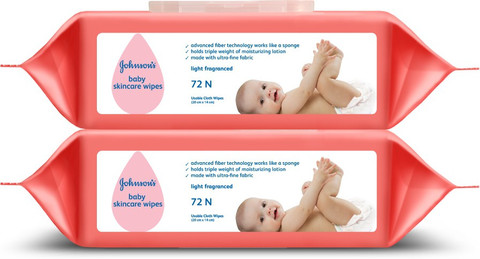 JOHNSON'S Baby Skincare Wipes