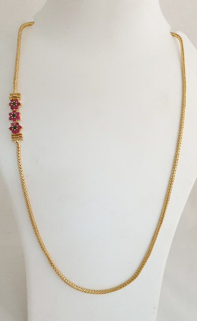 elegents 3 FLOWER Full red with green 24