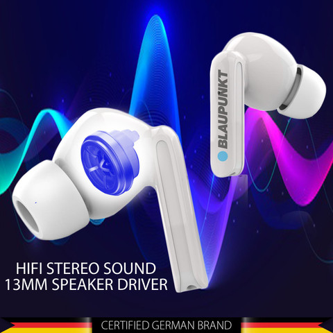 Blaupunkt Blaupunkt BTW10S Earbuds with HD Sound, Deep Bass Type