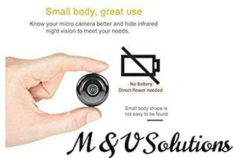 Second Vision Wireless Full Hd Secret IP Mini Camera CCTV Security