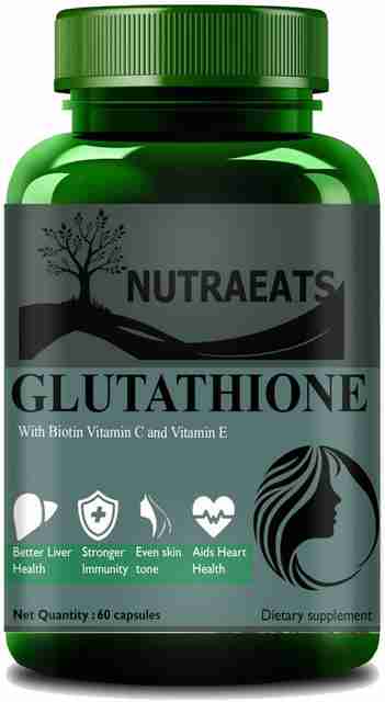 glutathione 1000mg price in india Potentveda L -Glutathione 1000 mg Skin Whitening | 60 capsules - Buy Potentveda L -Glutathione 1000 mg Skin Whitening Discontinue use and consult your healthcare provider if you experience any adverse reactions VedaneQ L Glutathione 1000mg Biotin