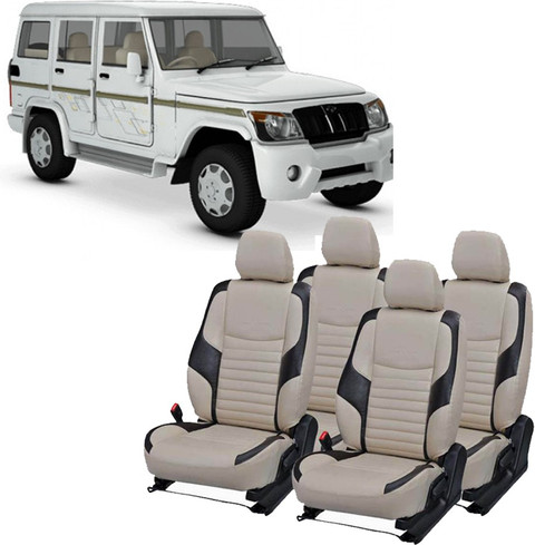 Luxury Premium Leatherette Car Seat Cover For Mahindra Bolero 7S