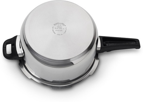 Butterfly present Blueline liter common Lid combo of pure  stainless steel L, L Outer Lid Induction Bottom Pressure Cooker
