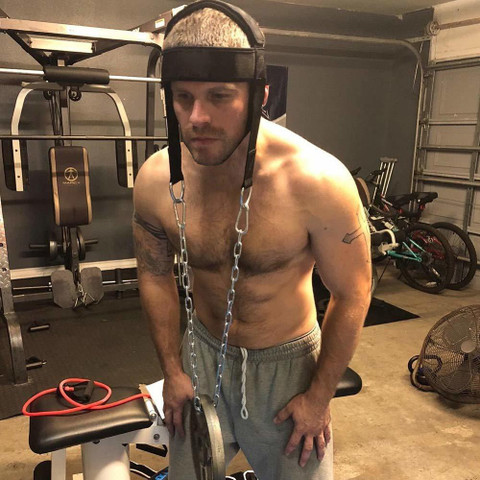 USI UNIVERSAL Head Harness Neck Strength Weight Lifting Fitness Chain Strap  Exercise Belt Neck Support