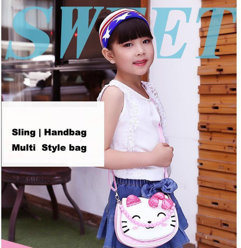 Sanjis Enterprise Multicolor Sling Bag Cartoon character unicorn