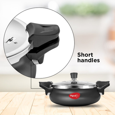 Pigeon by Stovekraft Super Cooker and L Outer Lid Induction Bottom  Pressure Cooker