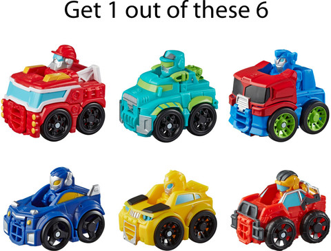 PLAYSKOOL Transformers Rescue Bots Academy Mini Bot Racers