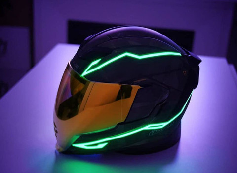 Motorcycle Helmet Light For Helmet Bike Universal Helmet Light