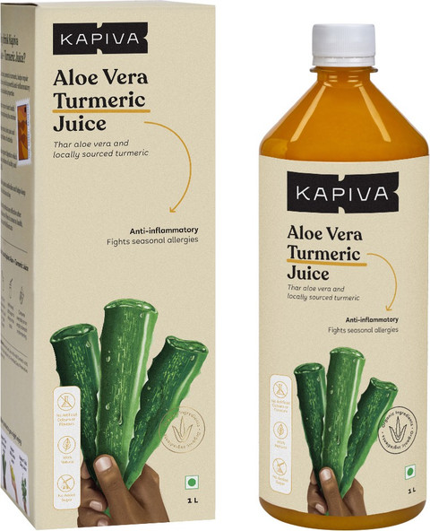 Kapiva Aloe Vera Turmeric Juice | Anti-inflammatory | Fights Seasonal  Allergies Price in India - Buy Kapiva Aloe Vera Turmeric Juice | Anti- inflammatory | Fights Seasonal Allergies online at Flipkart.com