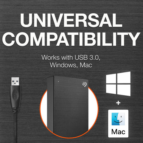 Seagate One Touch with Password Protection for Windows Mac with