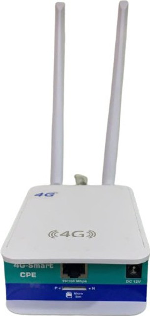 HANUTECH 4G Wifi Router WiFi 4G Dongle Device, Support All sim Cards,  Support DVR, NVR, WiFi Camera Mobile Hotspot WAN LAN Port 5Dbi Dual  External